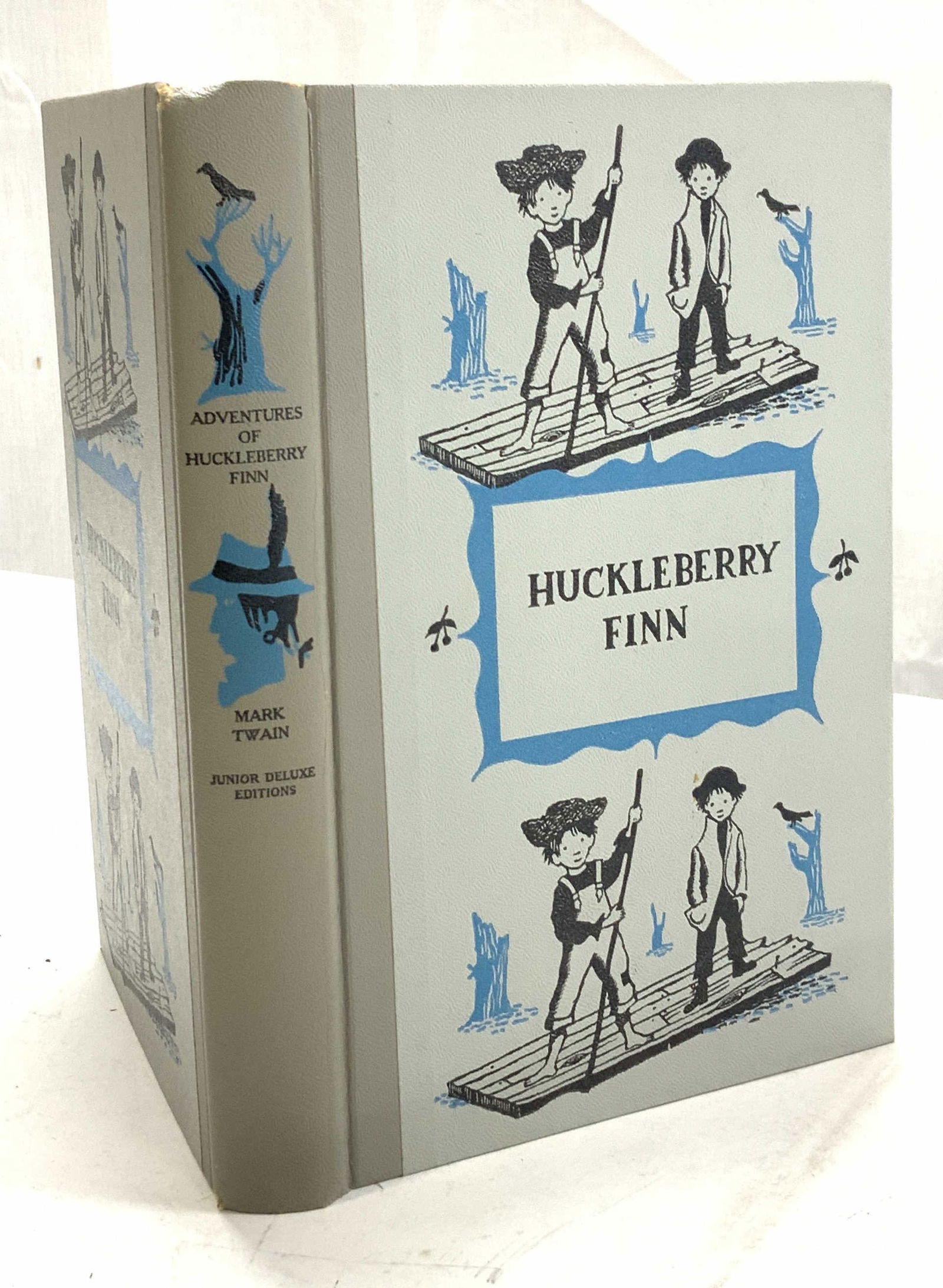 Huckleberry Finn by Mark Twain, Illustrated 1954 (1 of 7)