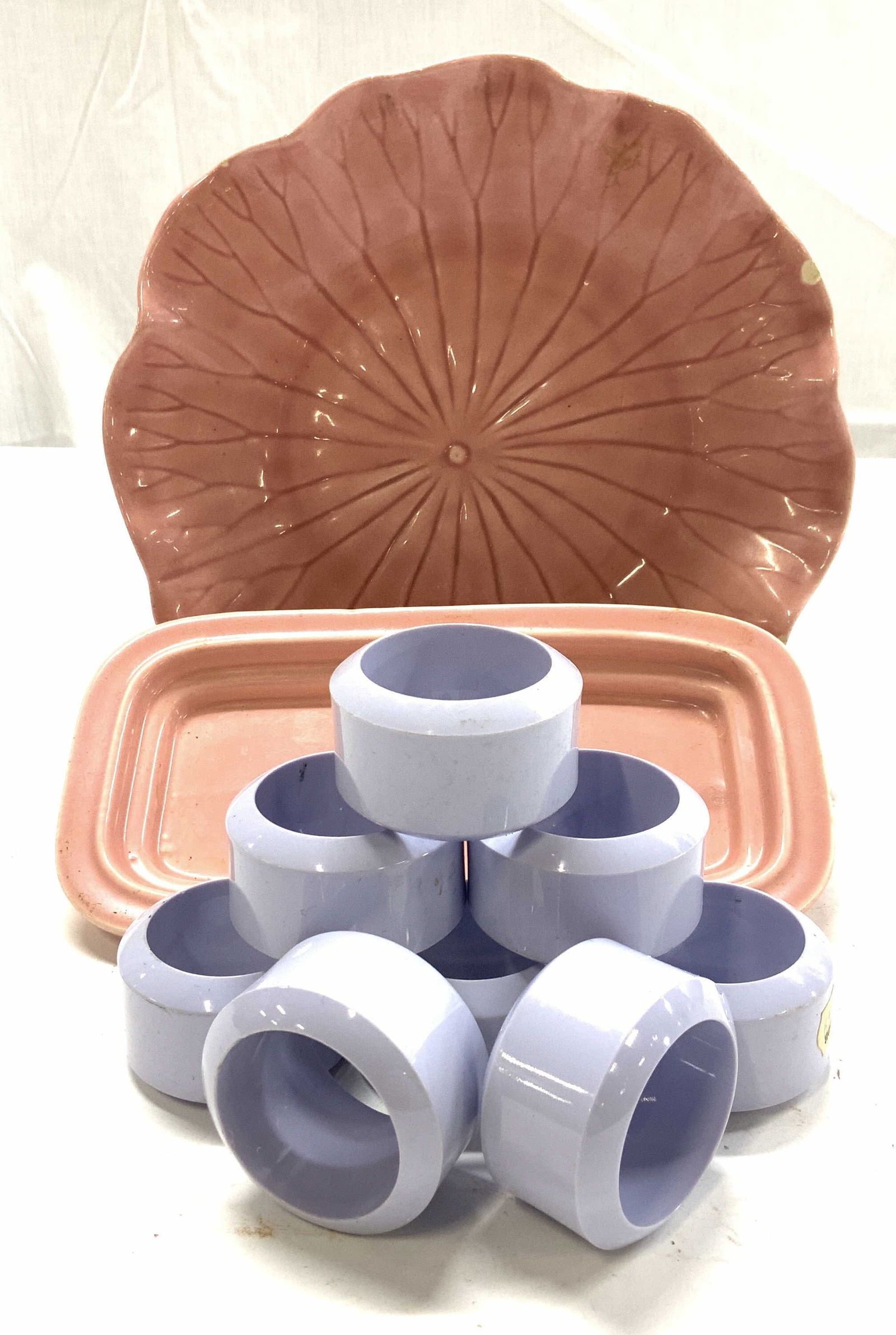 Set 8 Napkin Rings, 2 Porcelain Tableware (1 of 6)