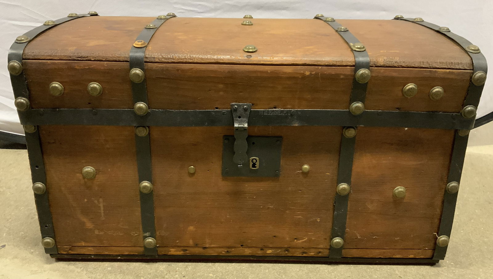 Vintage Toy Chest Storage Chest W Lid (1 of 7)