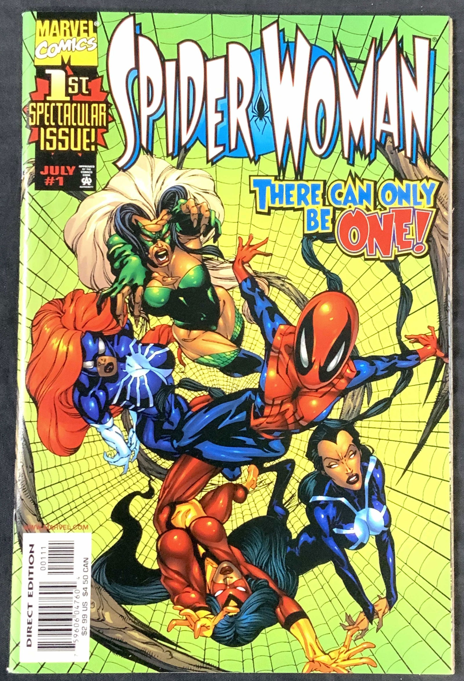 Marvel Comics Spider Woman, 1st Issue, July 1999 (1 of 11)