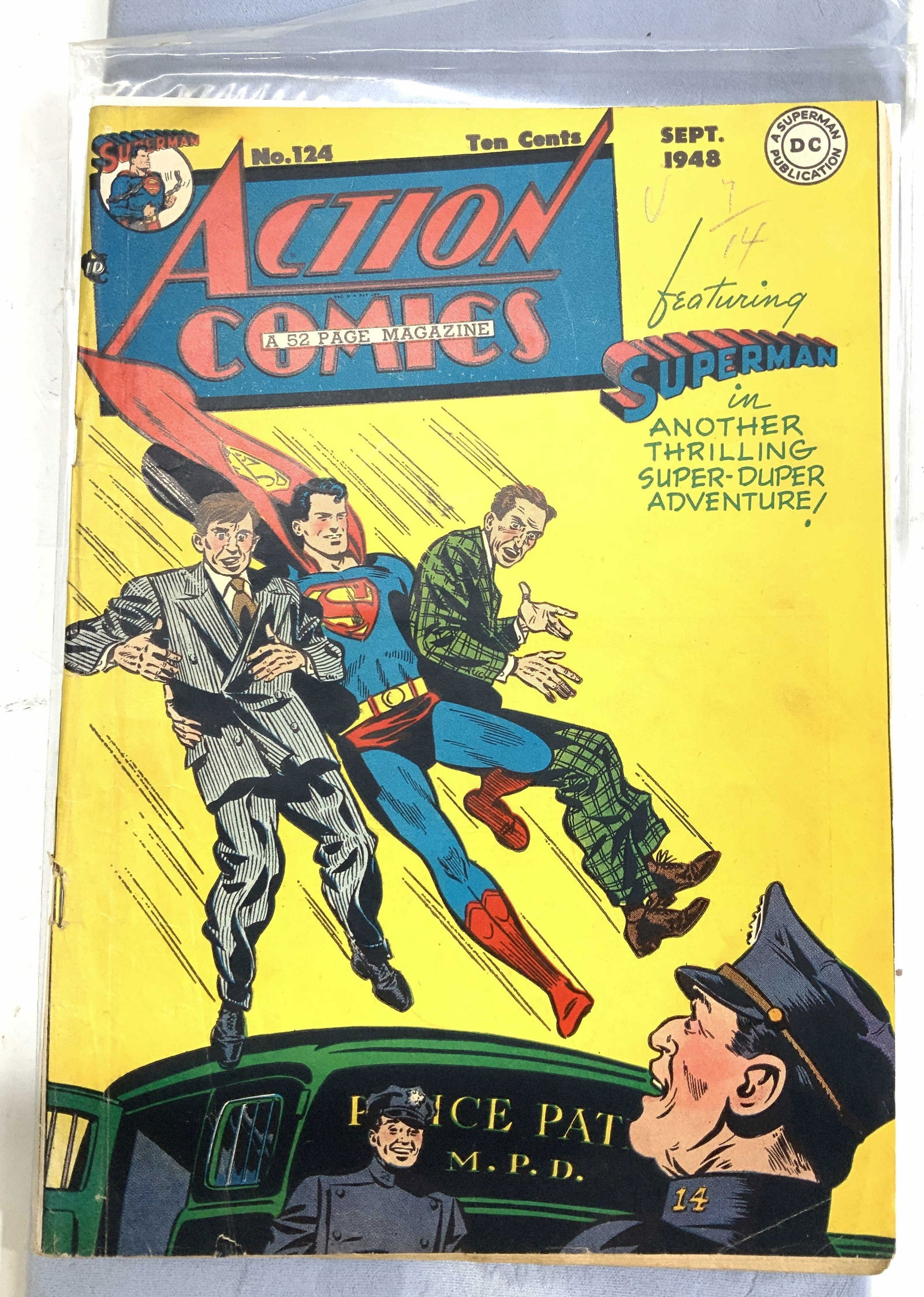 Collectible Action Comics Feat. Superman 9/1948 #124 (1 of 10)
