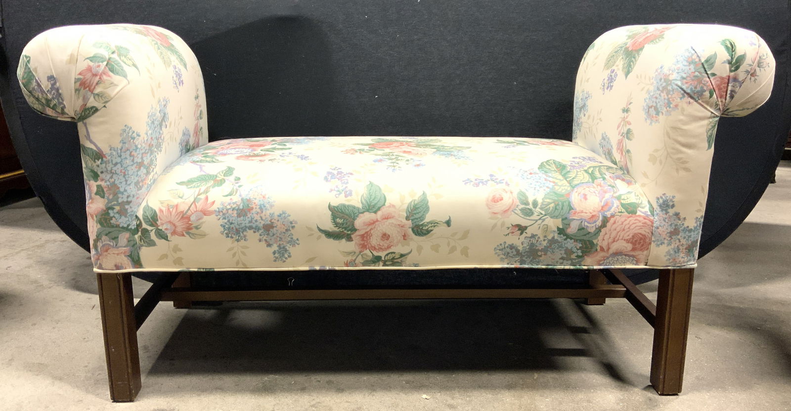 Chippendale Style Wooden Uph Window Bench (1 of 8)