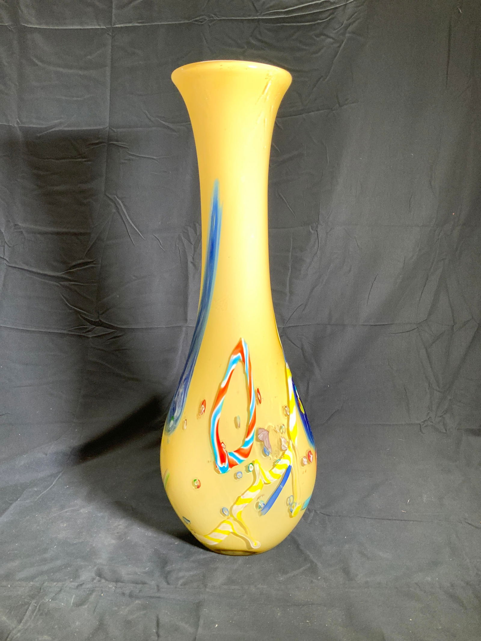 2 Ft+ Blown Art Glass Vessel (1 of 7)
