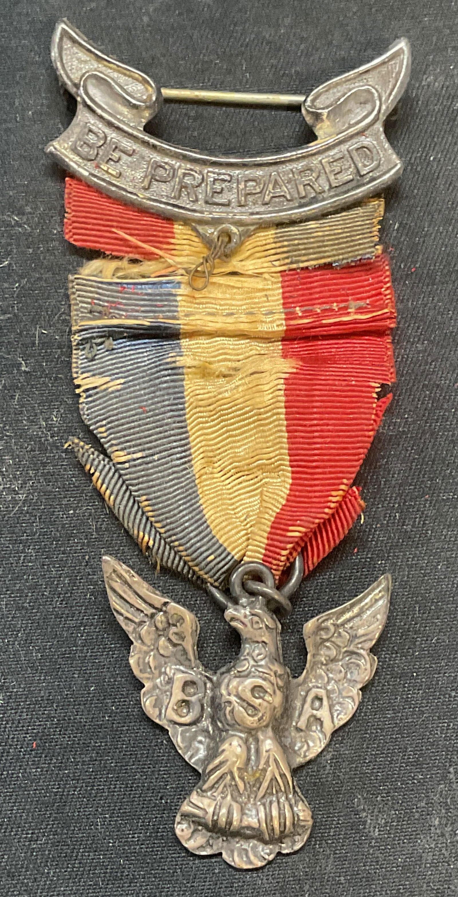 Vintage Sterling Silver Eagle Scout Medal (1 of 6)