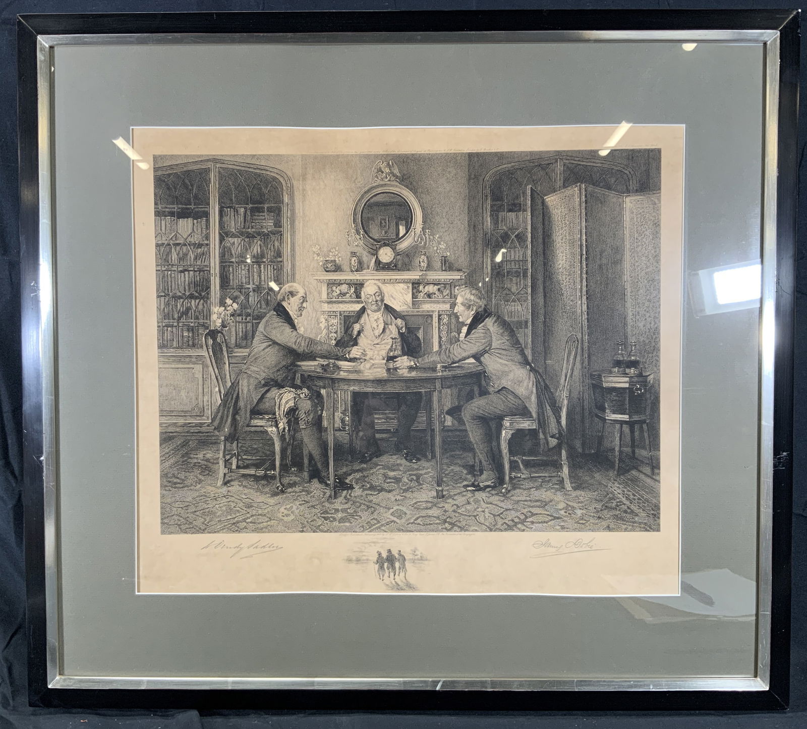 Vntg Walter Dendy Sadler Passing the Port Etching (1 of 14)