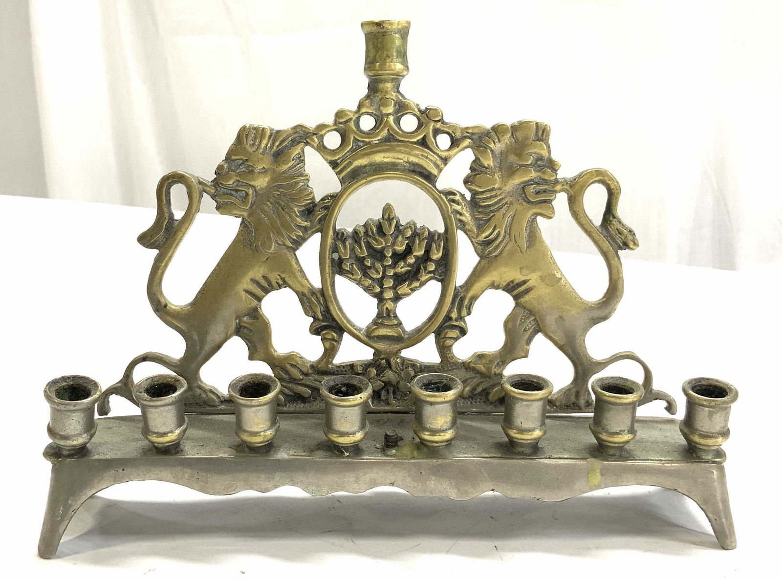 Lion of Judah Metal Menorah (1 of 6)