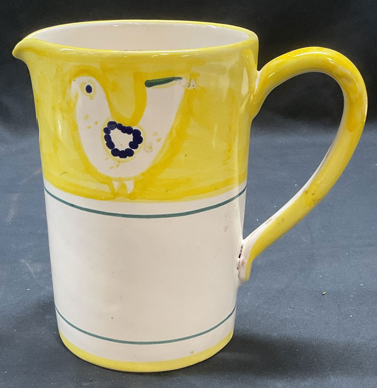 De Rosa VIETRI Ceramic Bird Pitcher, Italy (1 of 6)