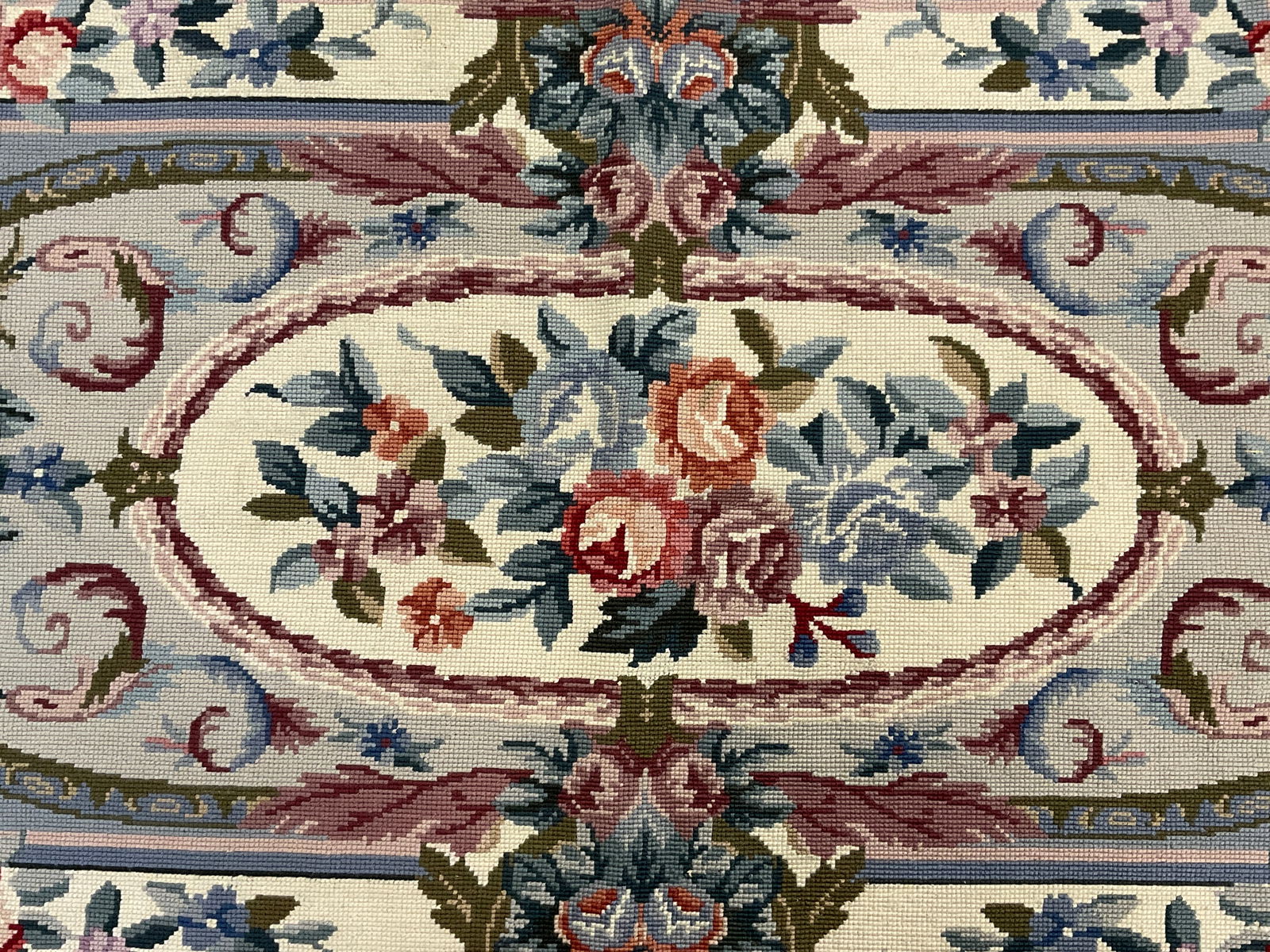 Vintage Floral Motif Runner Rug / Tapestry (1 of 8)