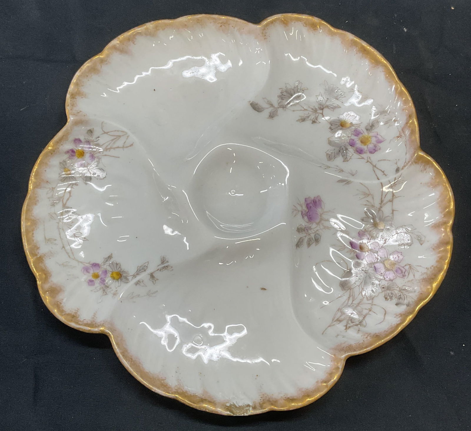 Antique Ch Field HAVILAND Limoges Oyster Plate (1 of 8)