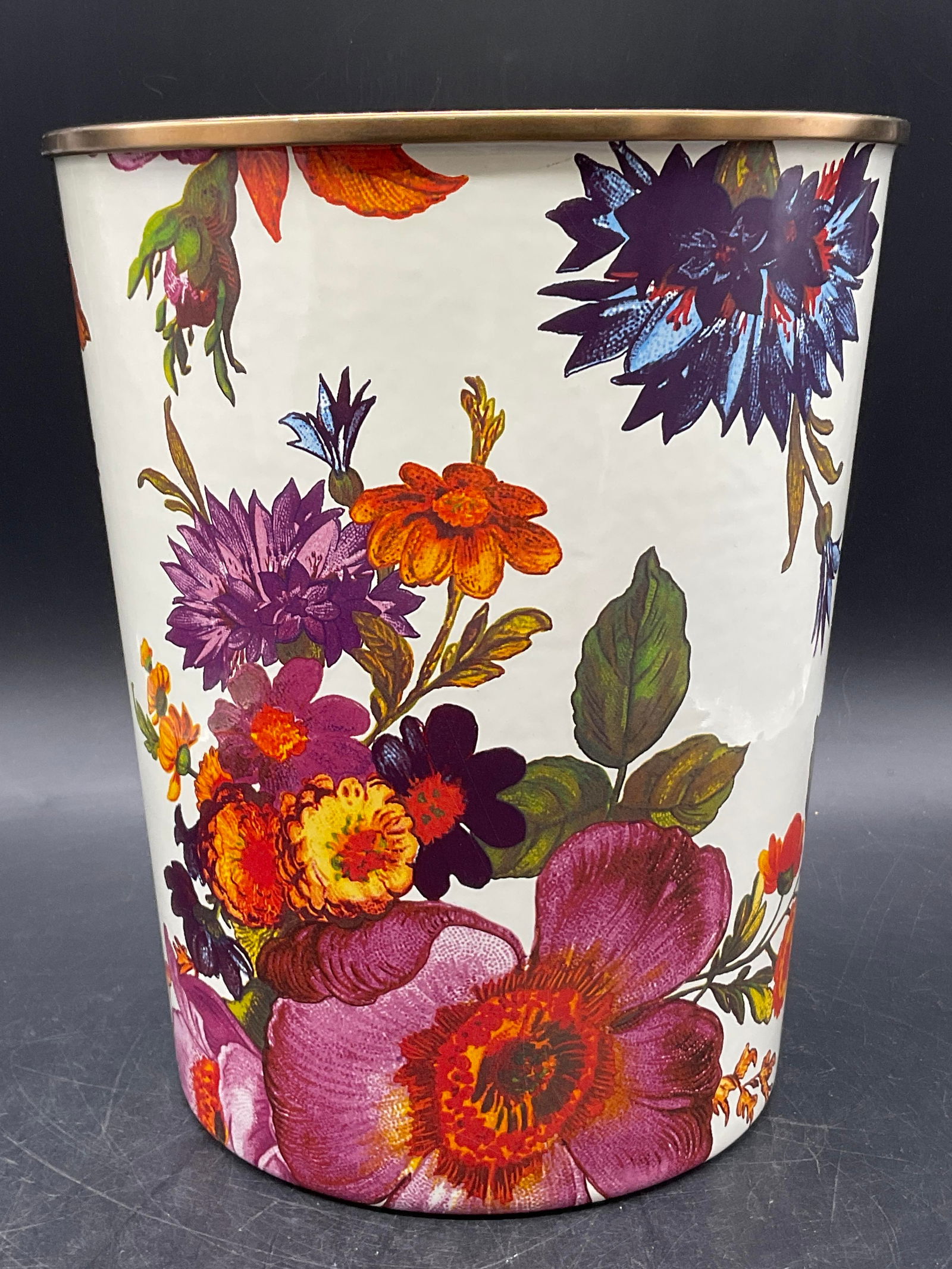 Mackenzie Childs Flower Market Enamel Receptacle (1 of 8)