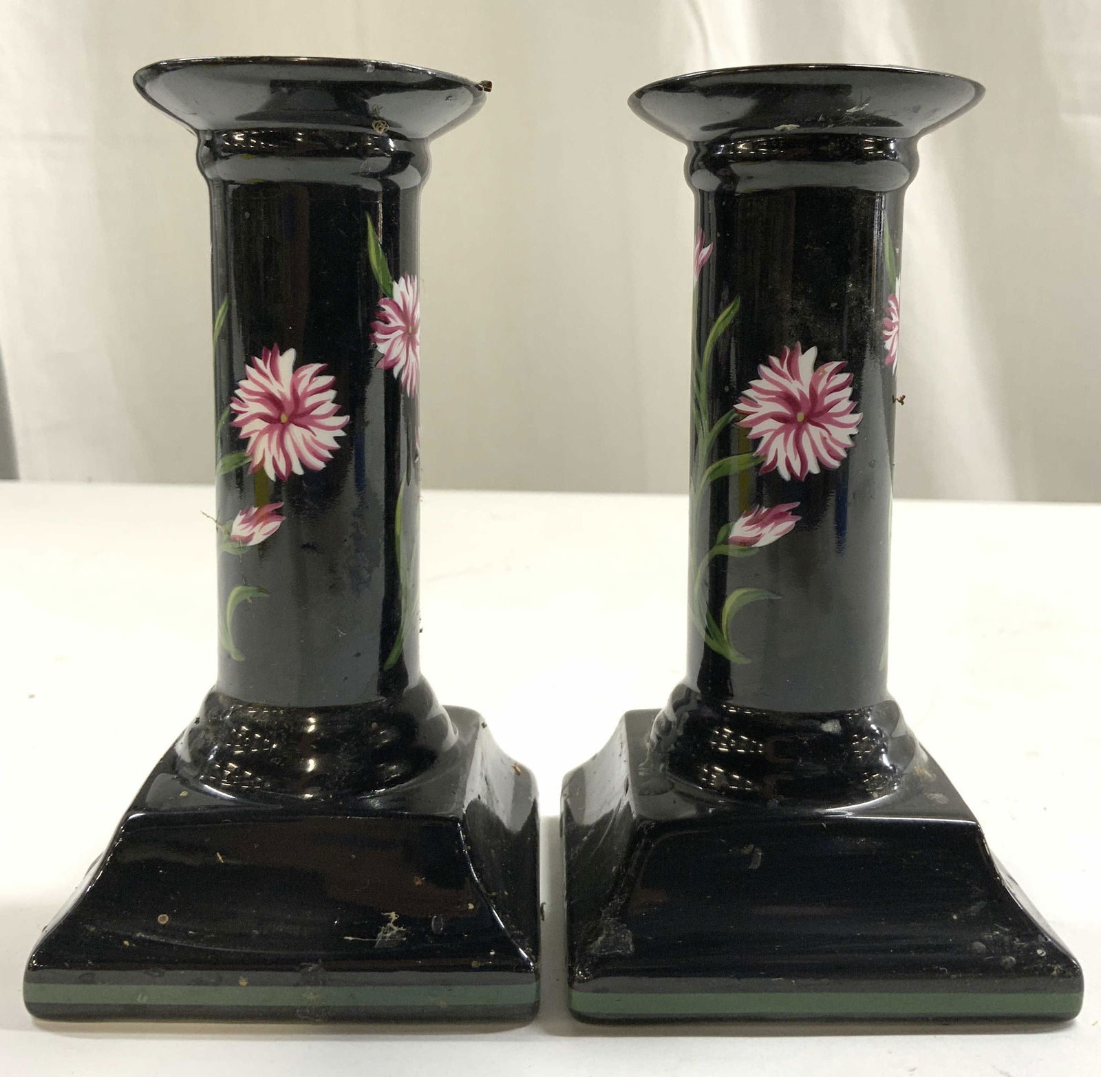 TIFFANY & CO MRS DELANYS FLOWERS Pr Candlesticks (1 of 8)