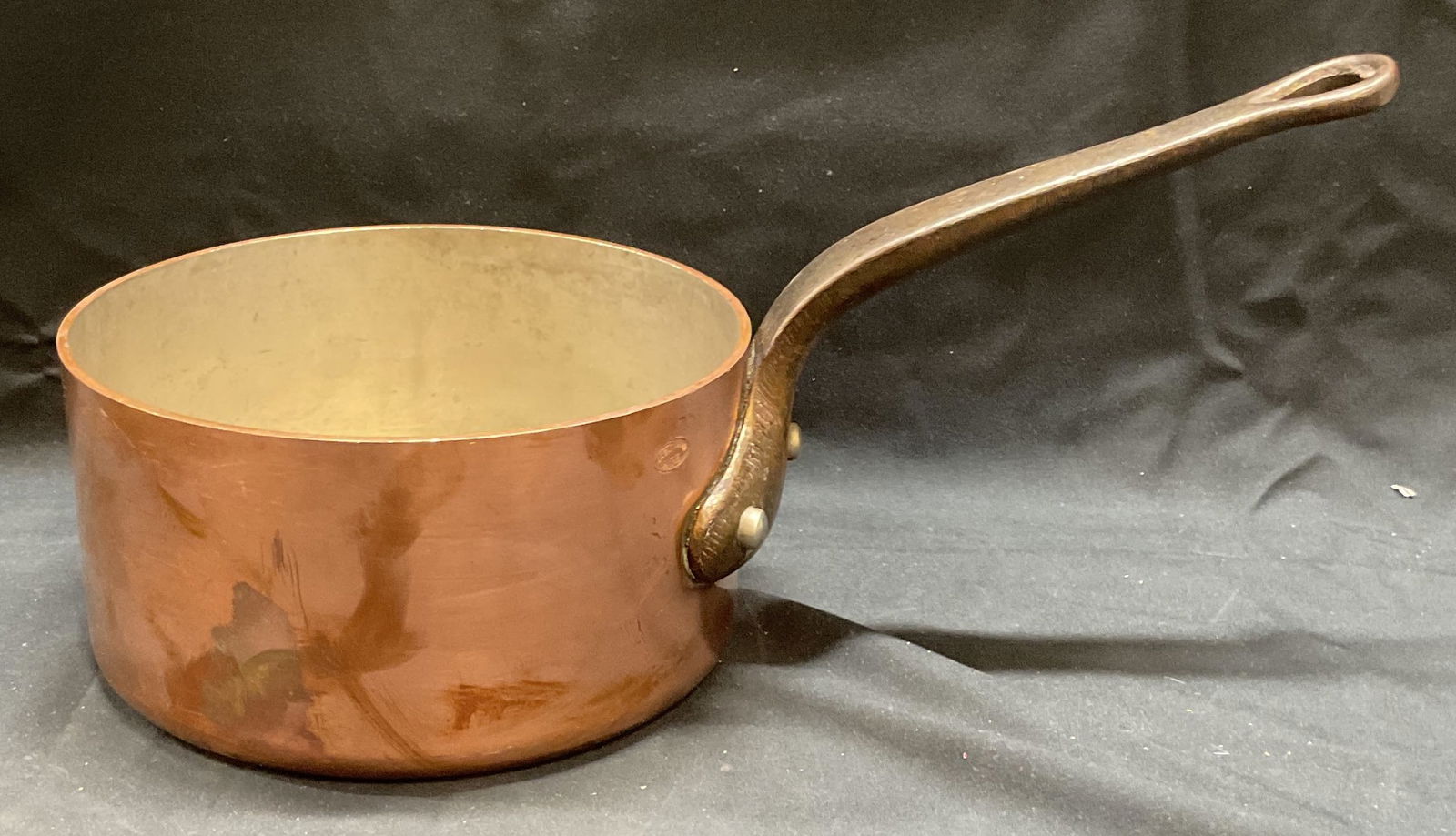 Vntg E Dehillerin Paris Copper Pot (1 of 6)