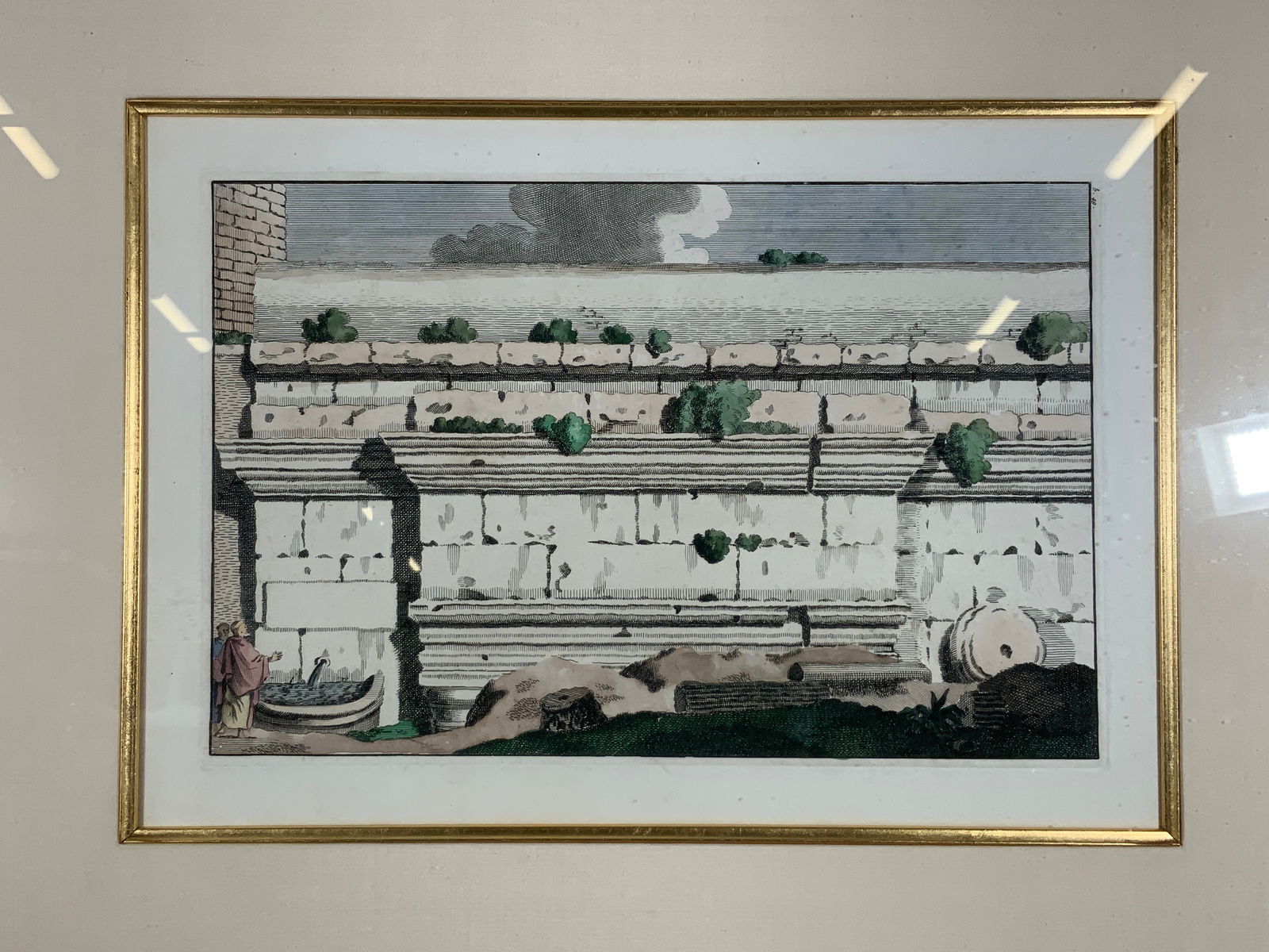 18th C. Remains of Ancient Rome Engraving (1 of 10)