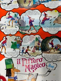 Il Piffero Magico Italian Peter Piper Lithograph