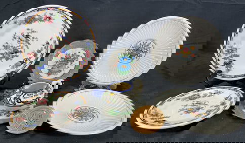 Ceramic Teacup Saucers & Pottery