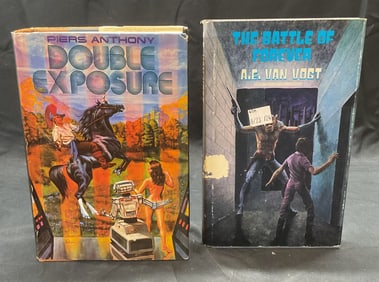 Lot 2 Vintage Science Fiction Books