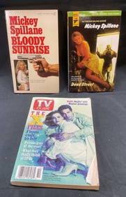 3 Vintage X Files TV Guide, Thriller Books 1965-07