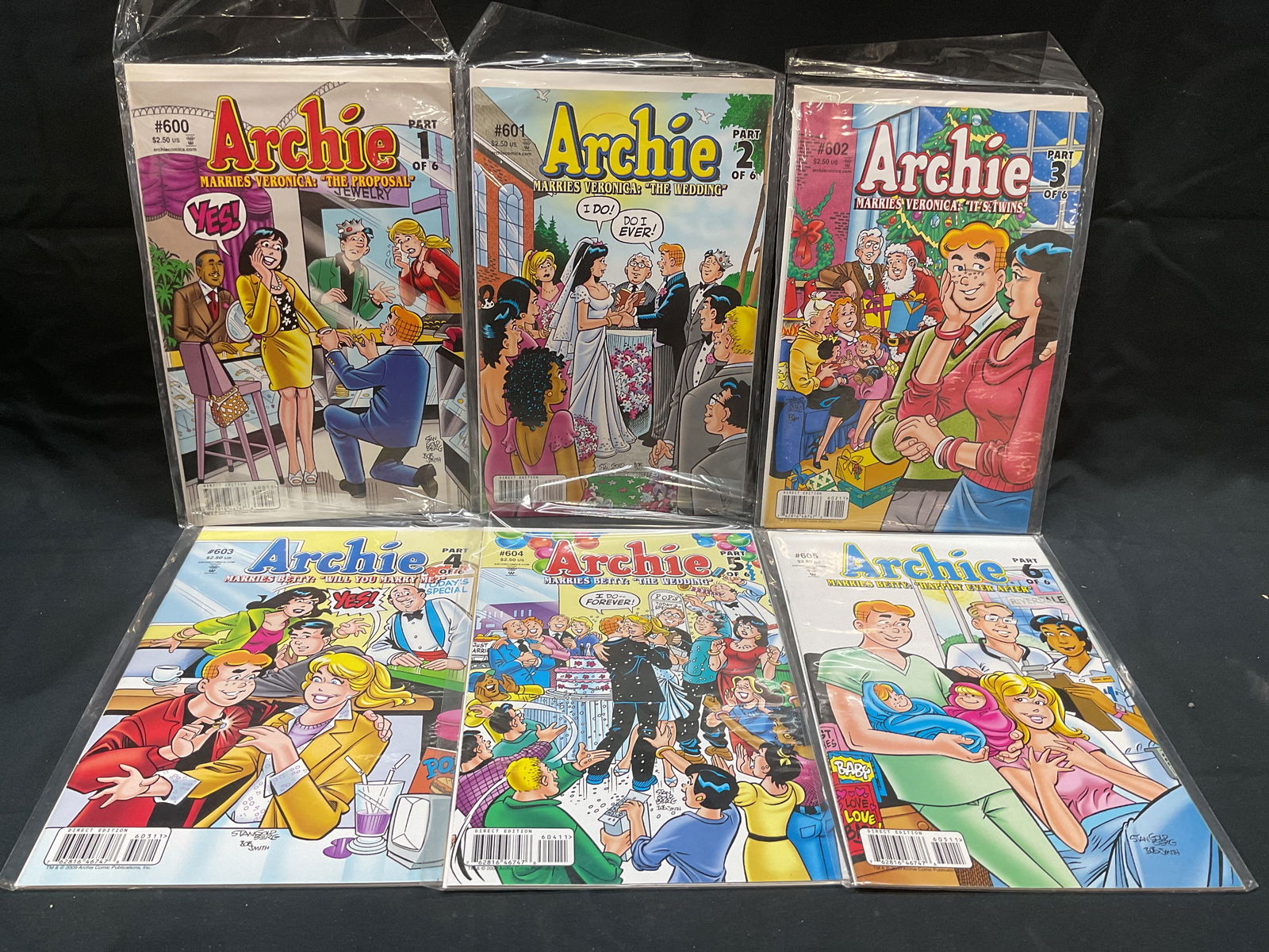 Archie Comics #600-605, 2009, Illustrated (1 of 7)