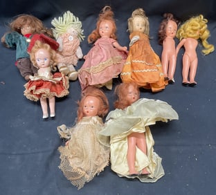 Group 9 Virga & Story Book Porcelain Dolls