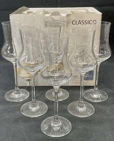 Set 6 Schott Zwiesel Grappa Glasses in Box Germany