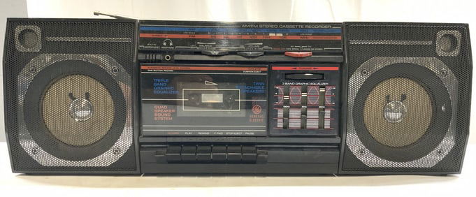 GE GRAPIC EQUALIZER Vintage Radio