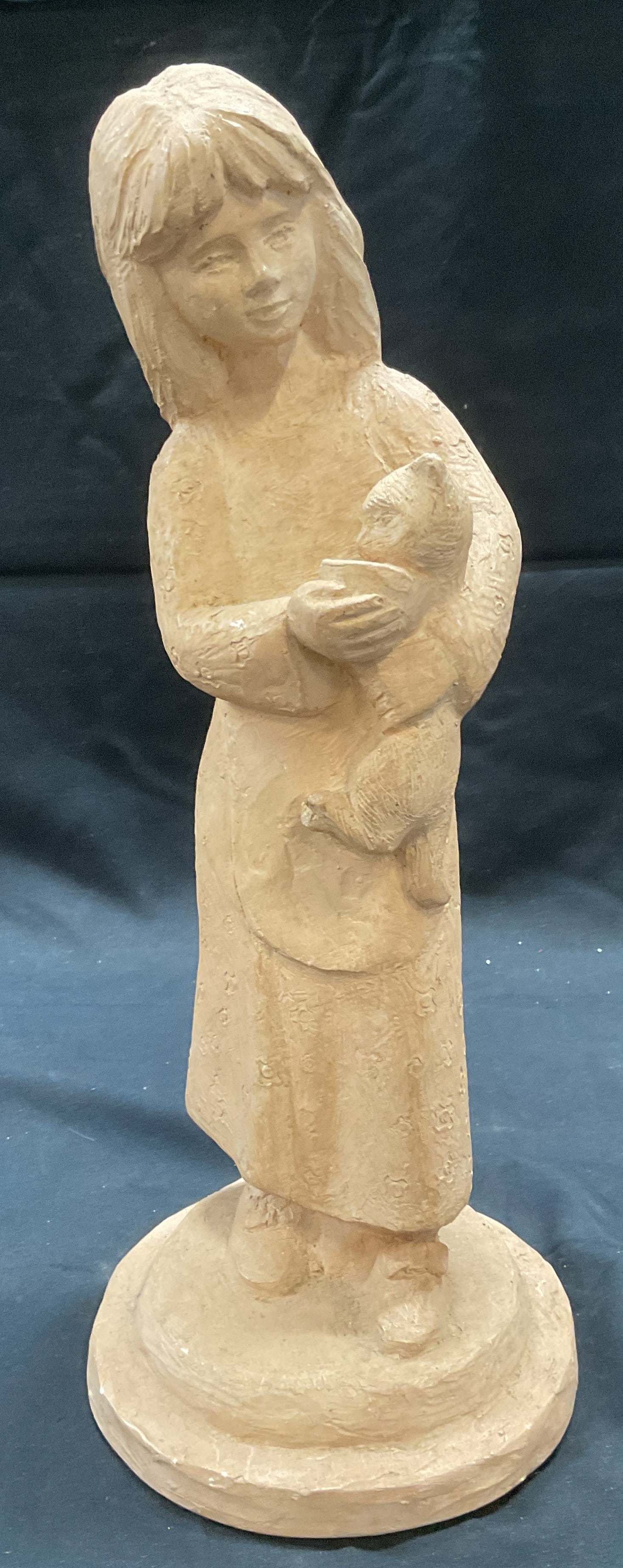 Vintage Alva Woman & Cat Figural (1 of 7)