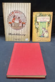 Lot 3 Antq & Vntg Children’s Books 1915-57 Illustr