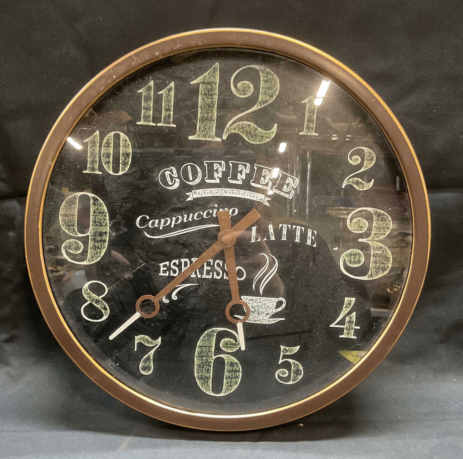 First Time Manufactory Coffee Wall Clock (1 of 7)