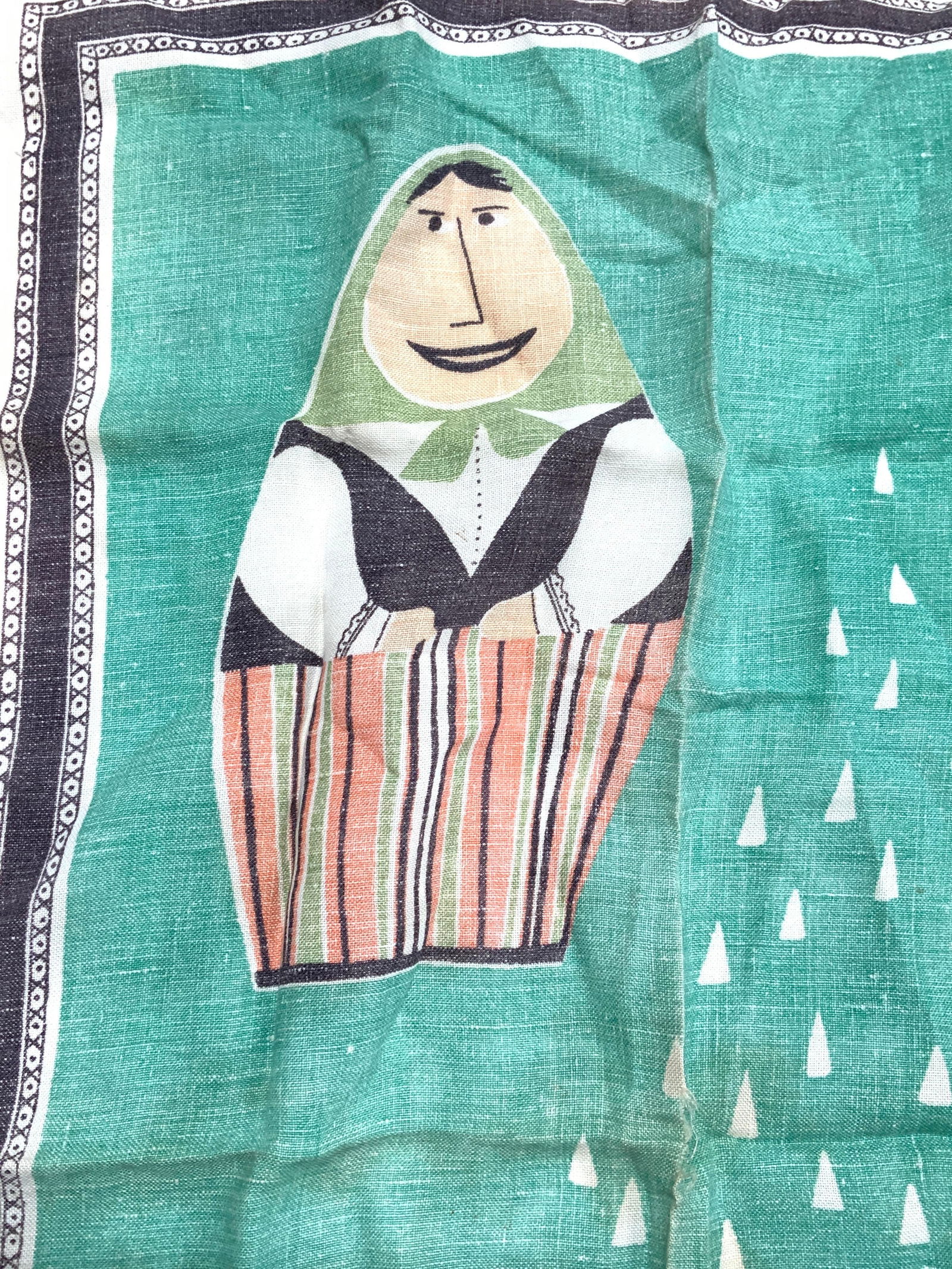 Hanka Vntg Polish Linen Dish Towel (1 of 6)