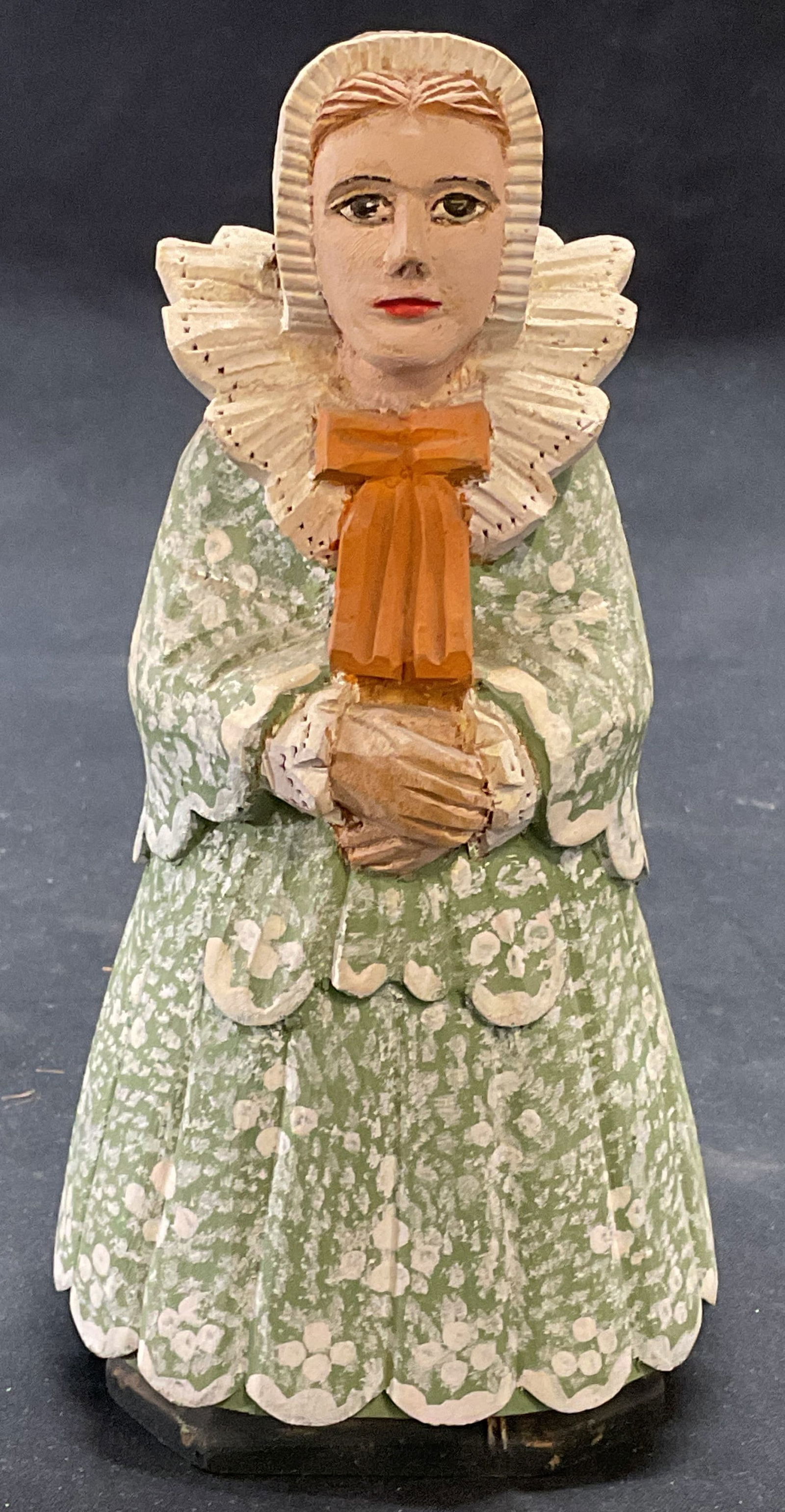 1977 Vntg Tomasz Piela Carved Wood Figural (1 of 6)