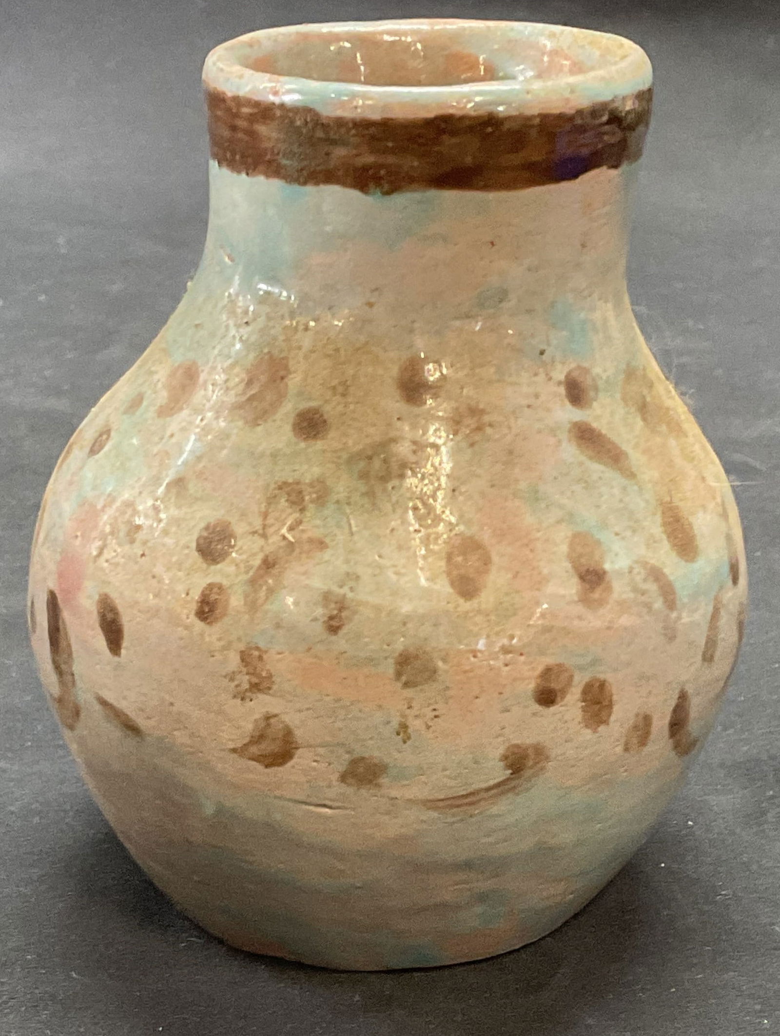 Handmade Blue Ceramic Vase (1 of 6)