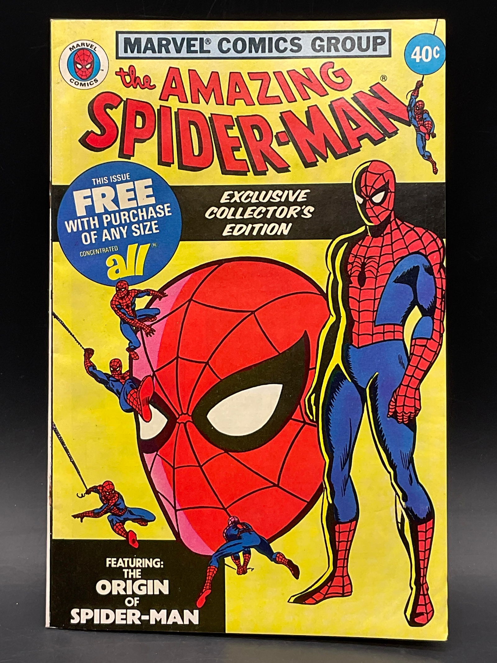 ALL Detergent 1979 Marvel Amazing Spider-Man Illustr (1 of 9)