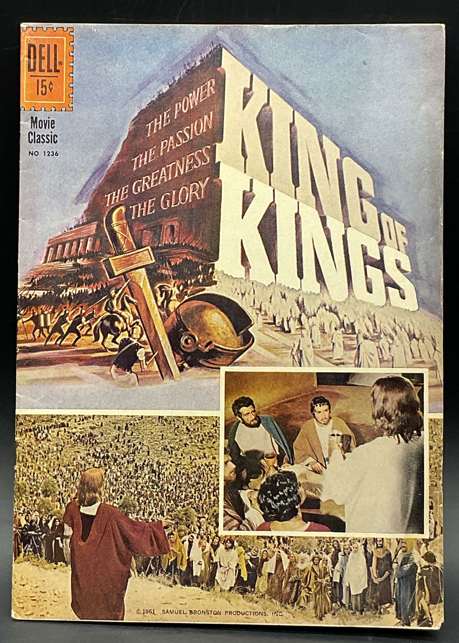1961 Dell No. 1236: King of Kings Illustr Comic Book (1 of 7)