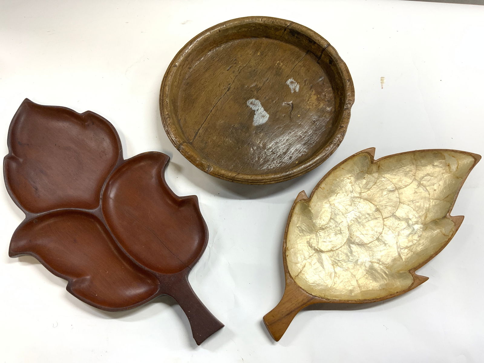 Lot 3 Assorted Wooden Serving Trays (1 of 6)