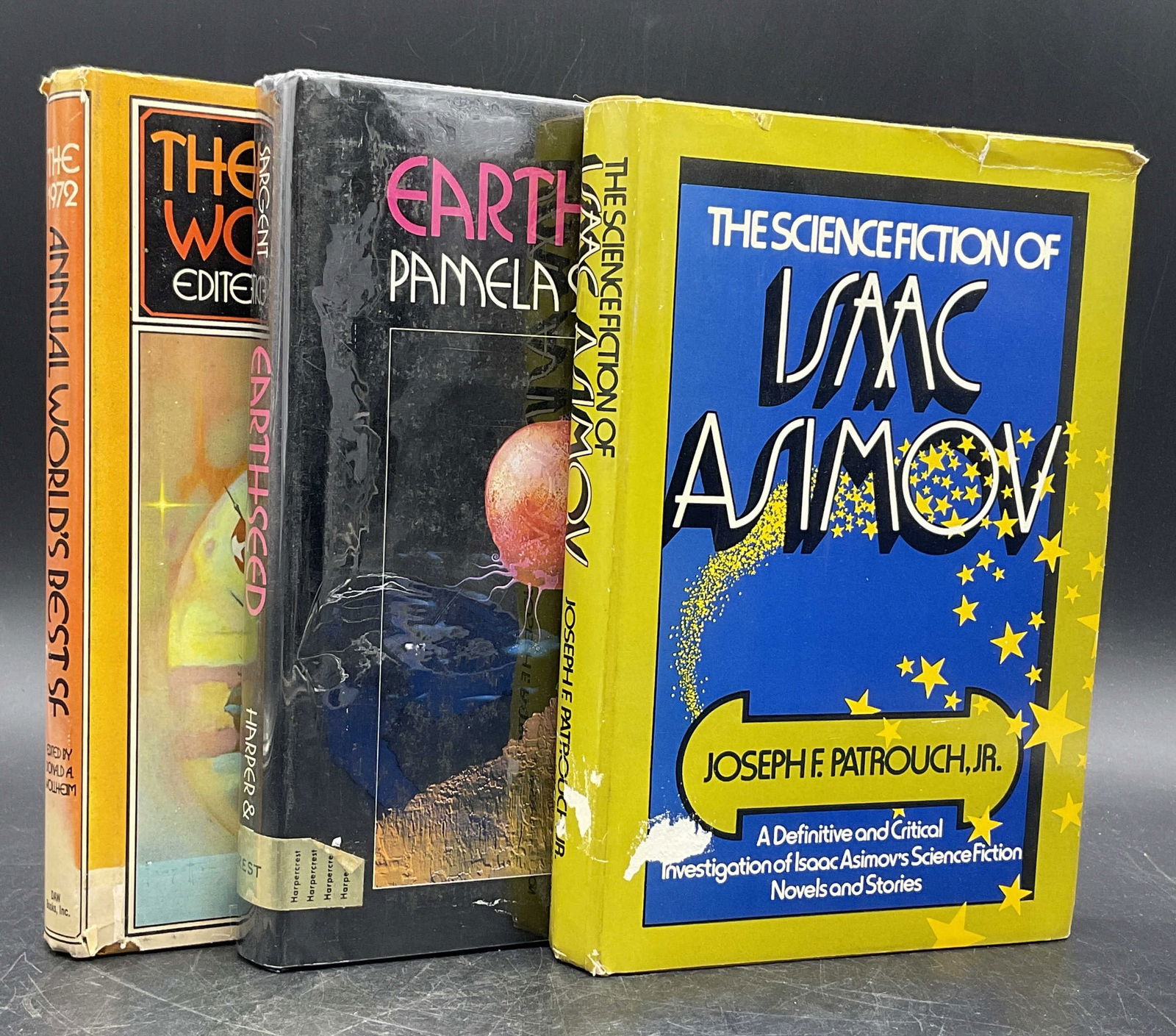 3 Vntg Science Fiction Books First Ed+ 1972-1983 (1 of 14)