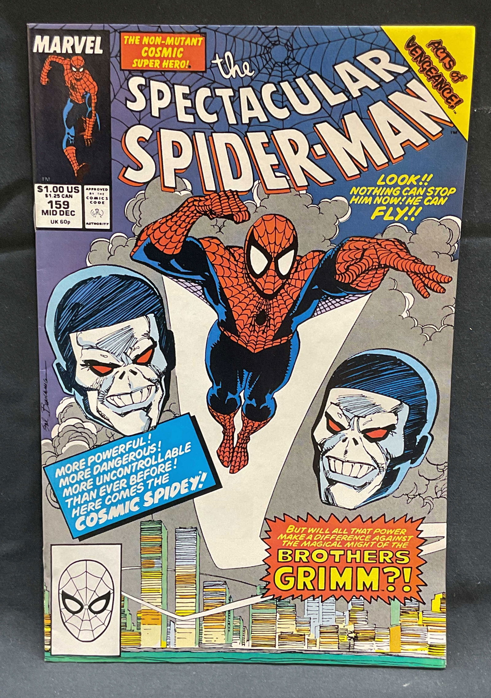 Marvel Comics Spectacular Spider Man #159 1989 (1 of 6)