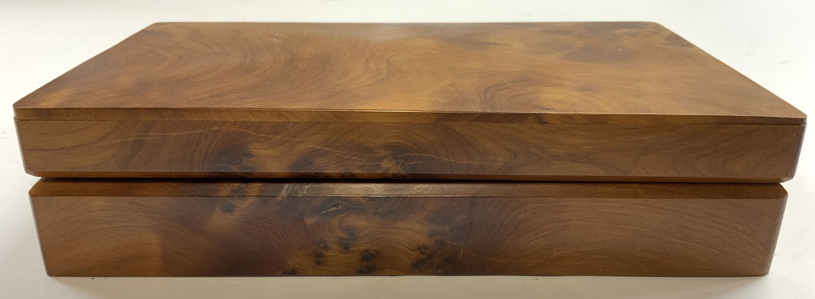 Wooden Keepsake Box W Hinged Lid (1 of 8)