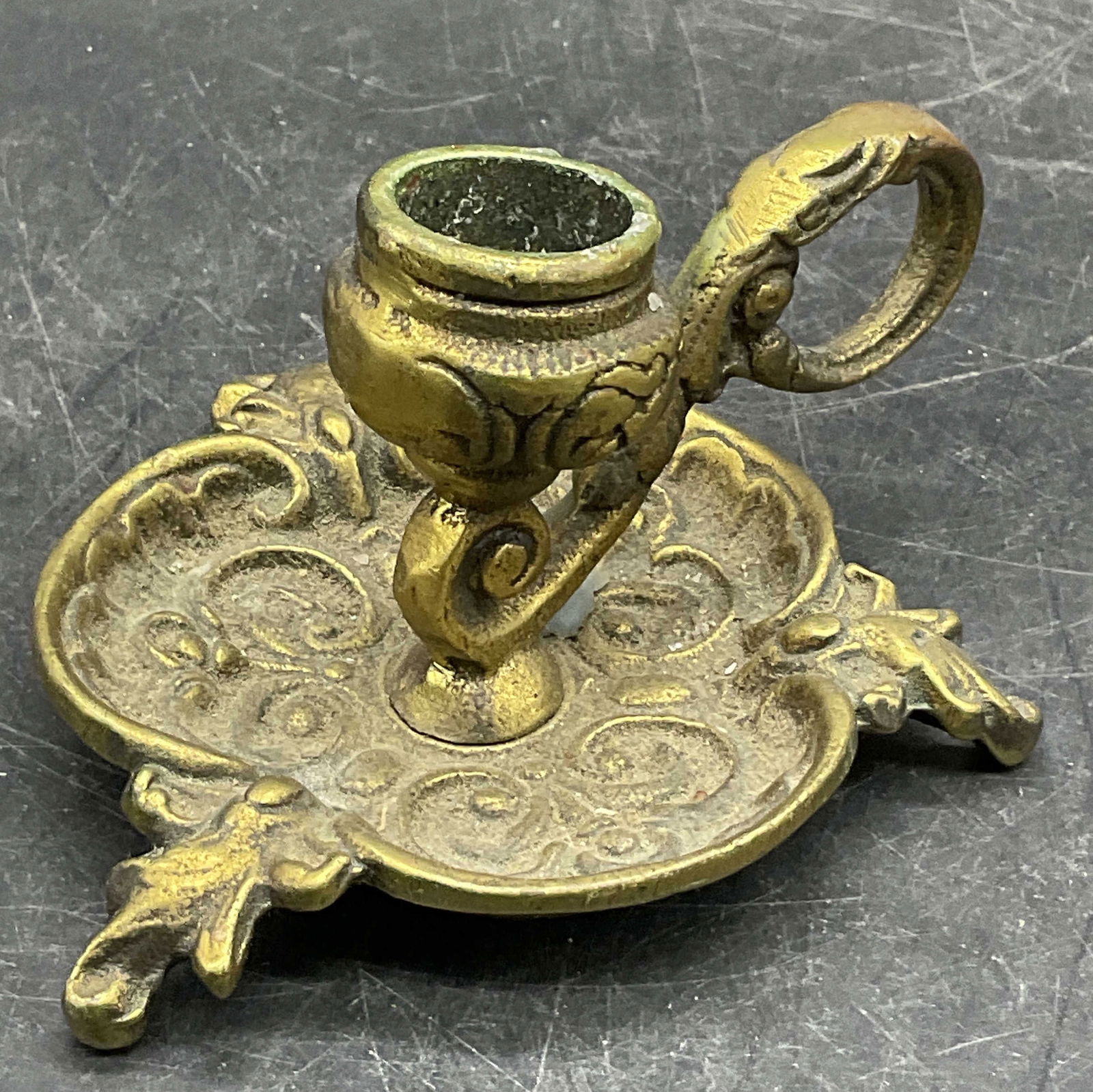 Vintage Brass Taper Candlestick Holder (1 of 7)