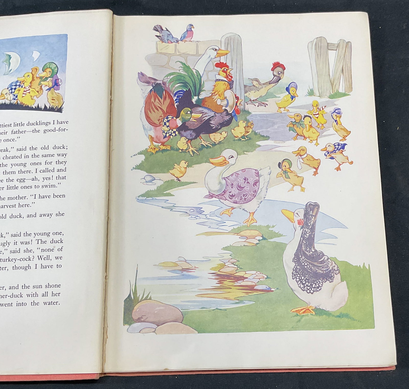 Vntg Hans Andersen Favorite Stories, Illustrated: Vintage hardcover copy of Favorite Stories from Hans Andersen. Illustrated. Published by Edmund Ward, year unknown. Measures approx. 10 x 7.5 inches. Some wear to cover, pages, and binding consistent 