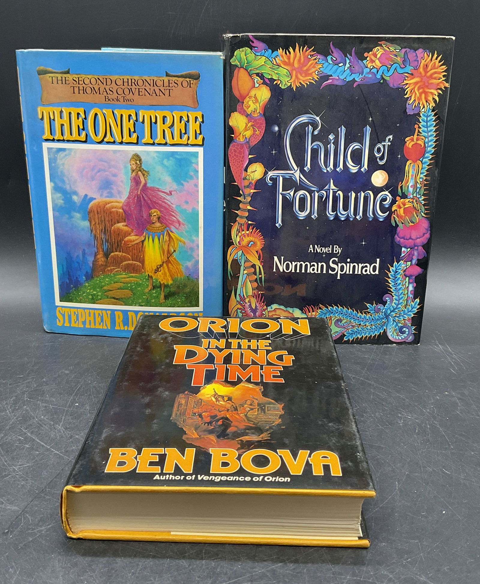 3 Vintage Science Fiction Books, First Ed+ 1982-90 (1 of 11)