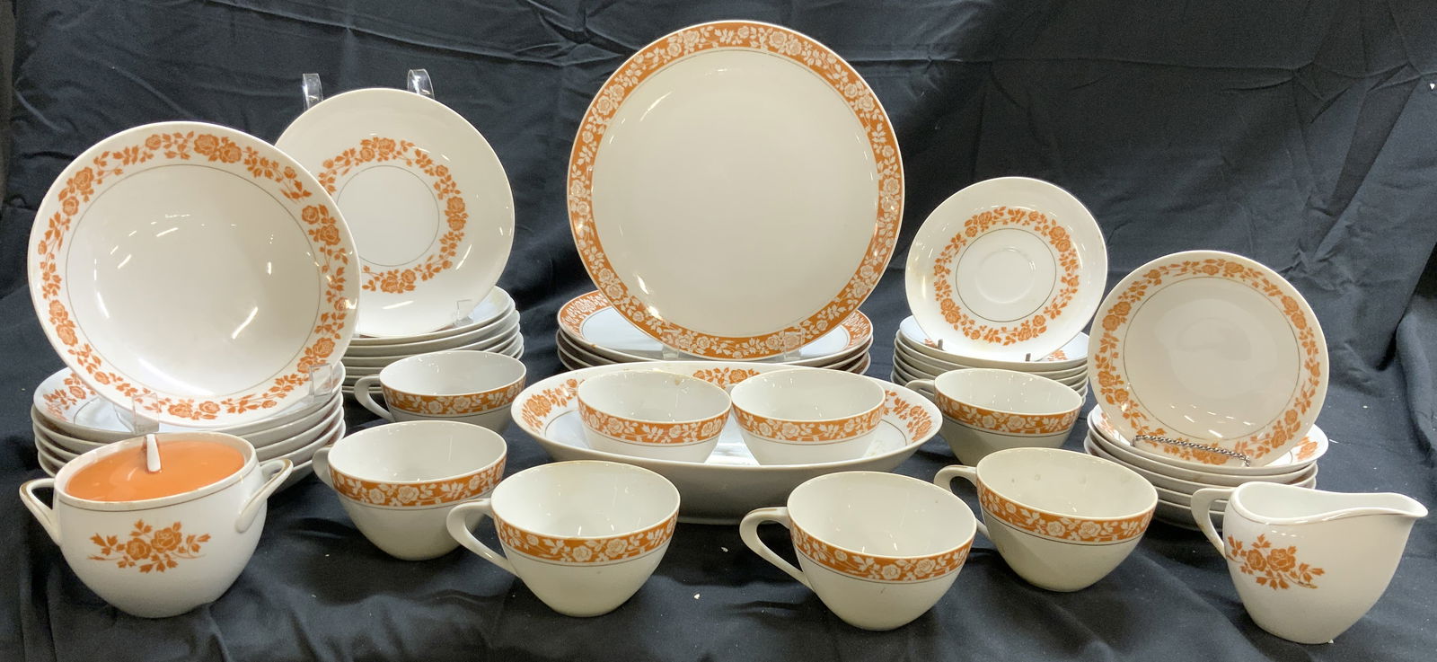 SANGO NEOCLASSIC ORANGE ROSE Porc Set 44 (1 of 12)