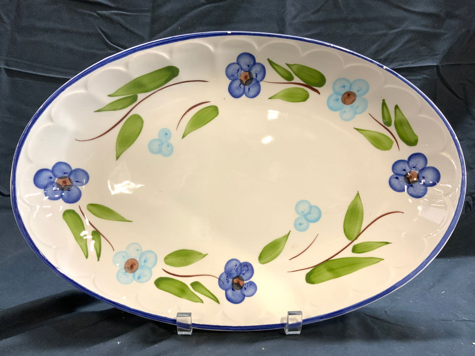 ARM CERAMICA Porcelain Oval Serving Dish ITALY (1 of 7)