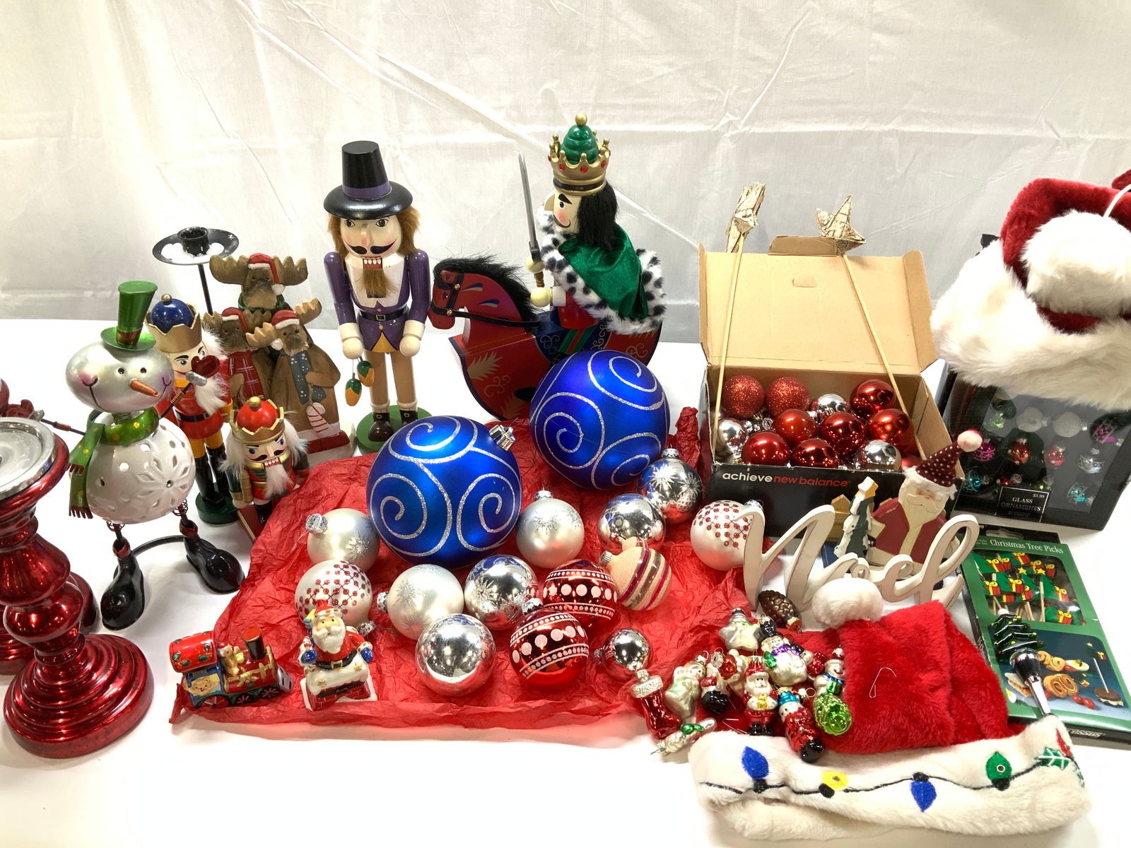 Lot of Christmas Tree Ornaments, Nutcrackers + (1 of 20)
