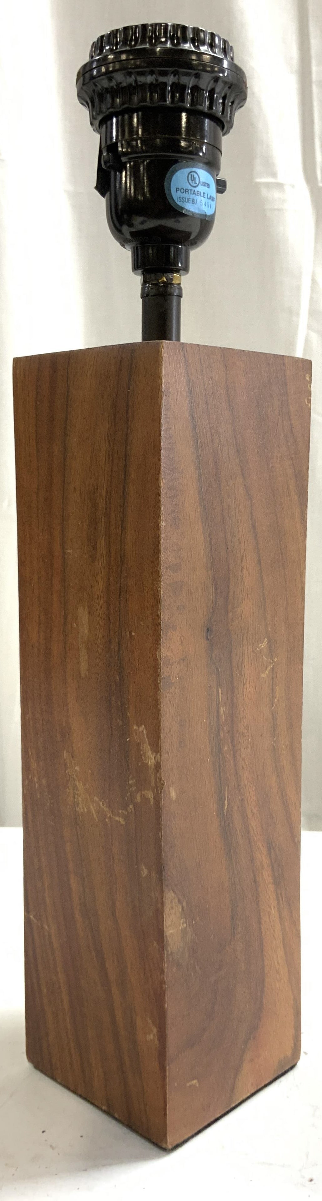 Wooden Block Side Table Lamp (1 of 6)