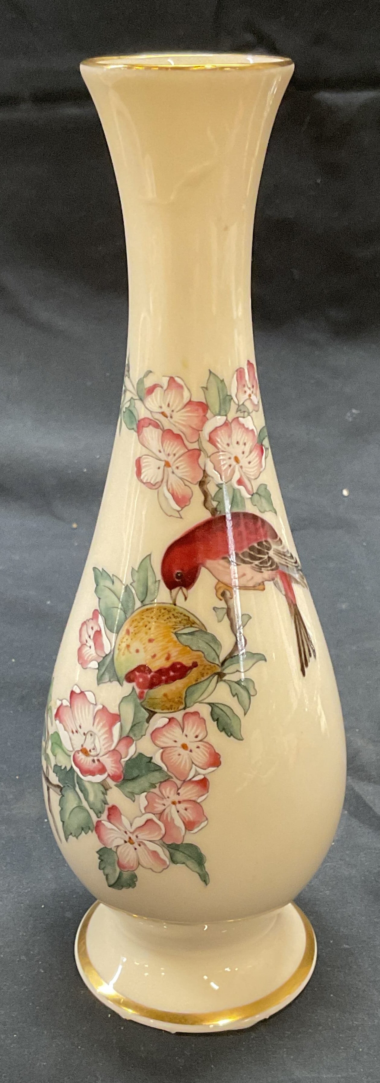 Lenox China Serenade Floral Bird Vase (1 of 6)