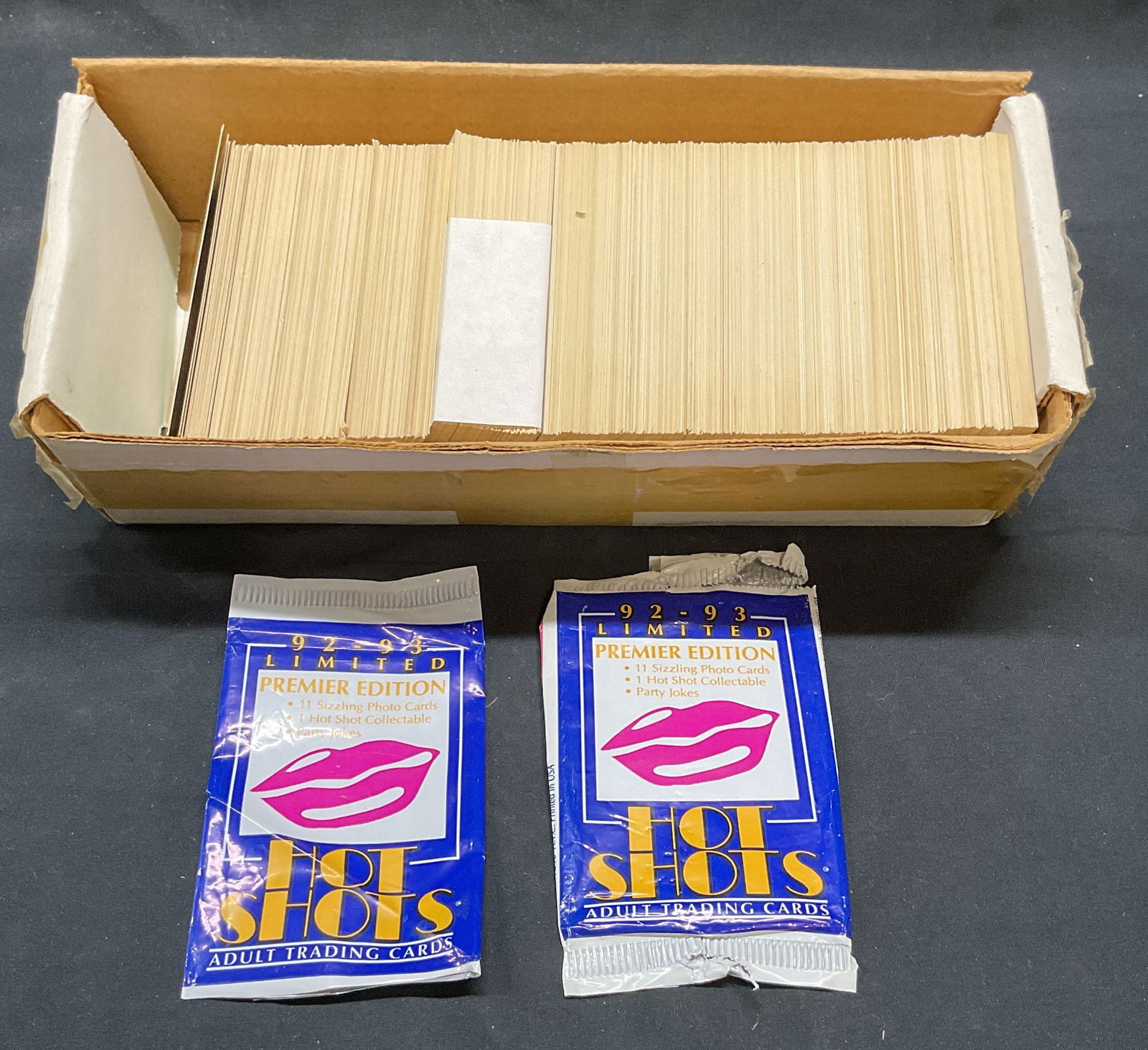 Group 100+ Vintage 1990s Hot Shots Trading Cards (1 of 6)