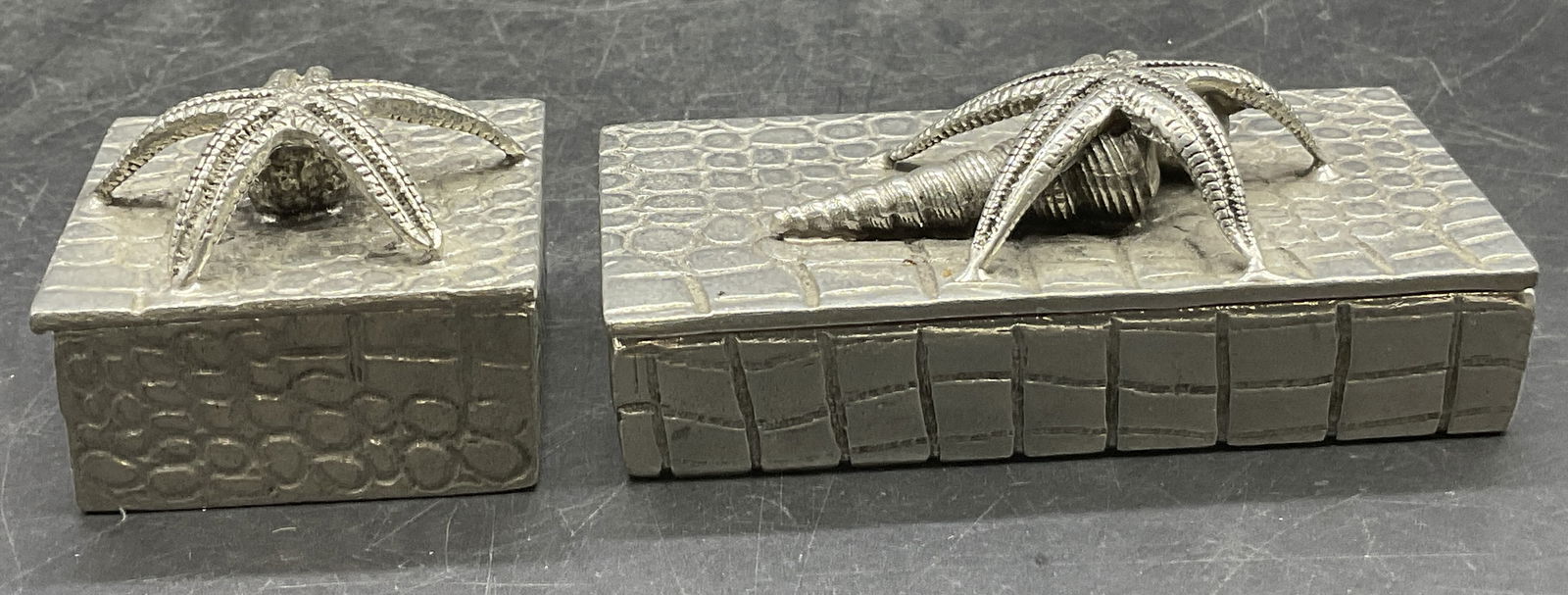 2 CIPOLLA for NEIMAN MARCUS Maritime Trinket Boxes (1 of 8)