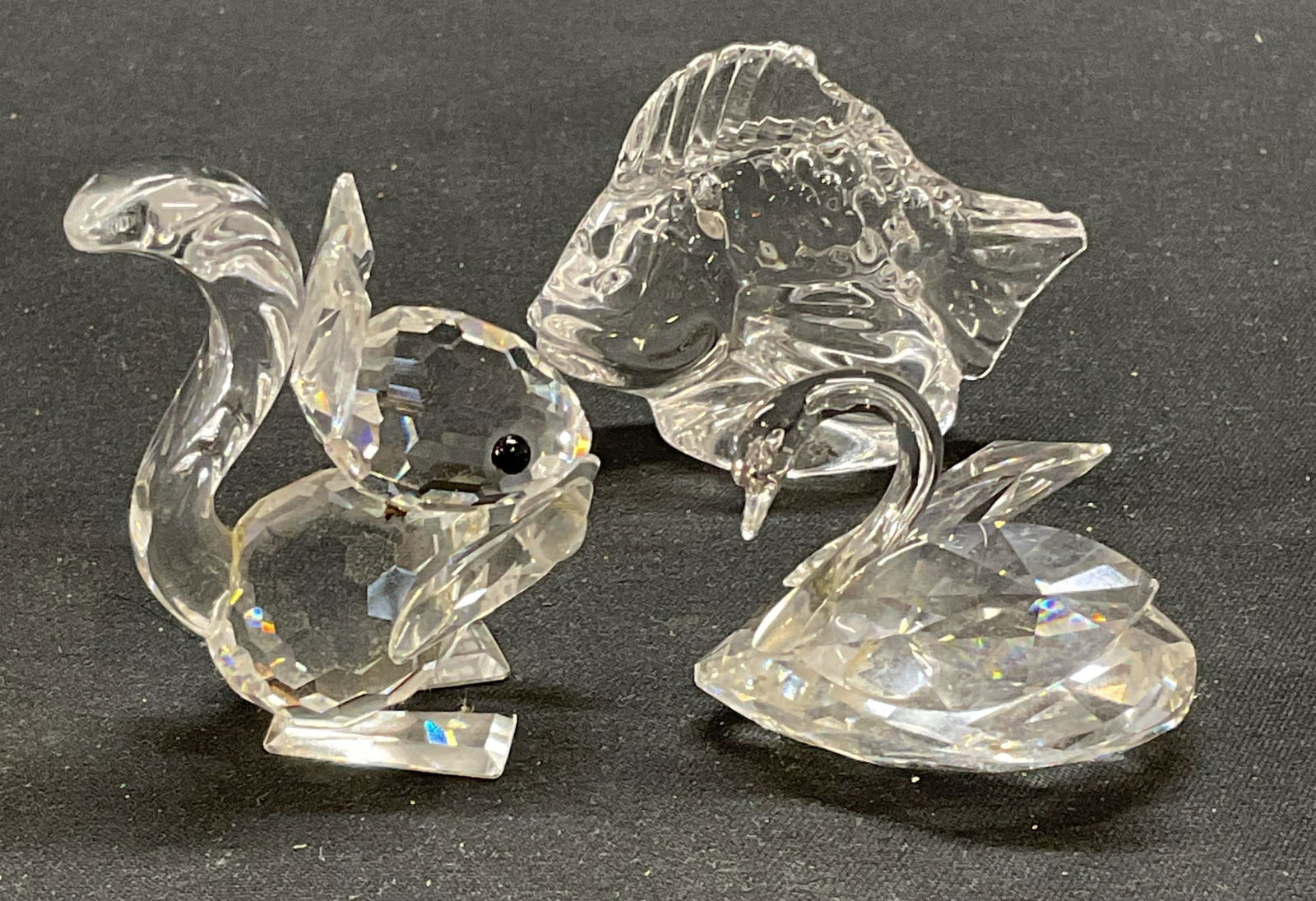 Lot 3 Vintage Swarovski Crystal Animal Figurines + (1 of 9)