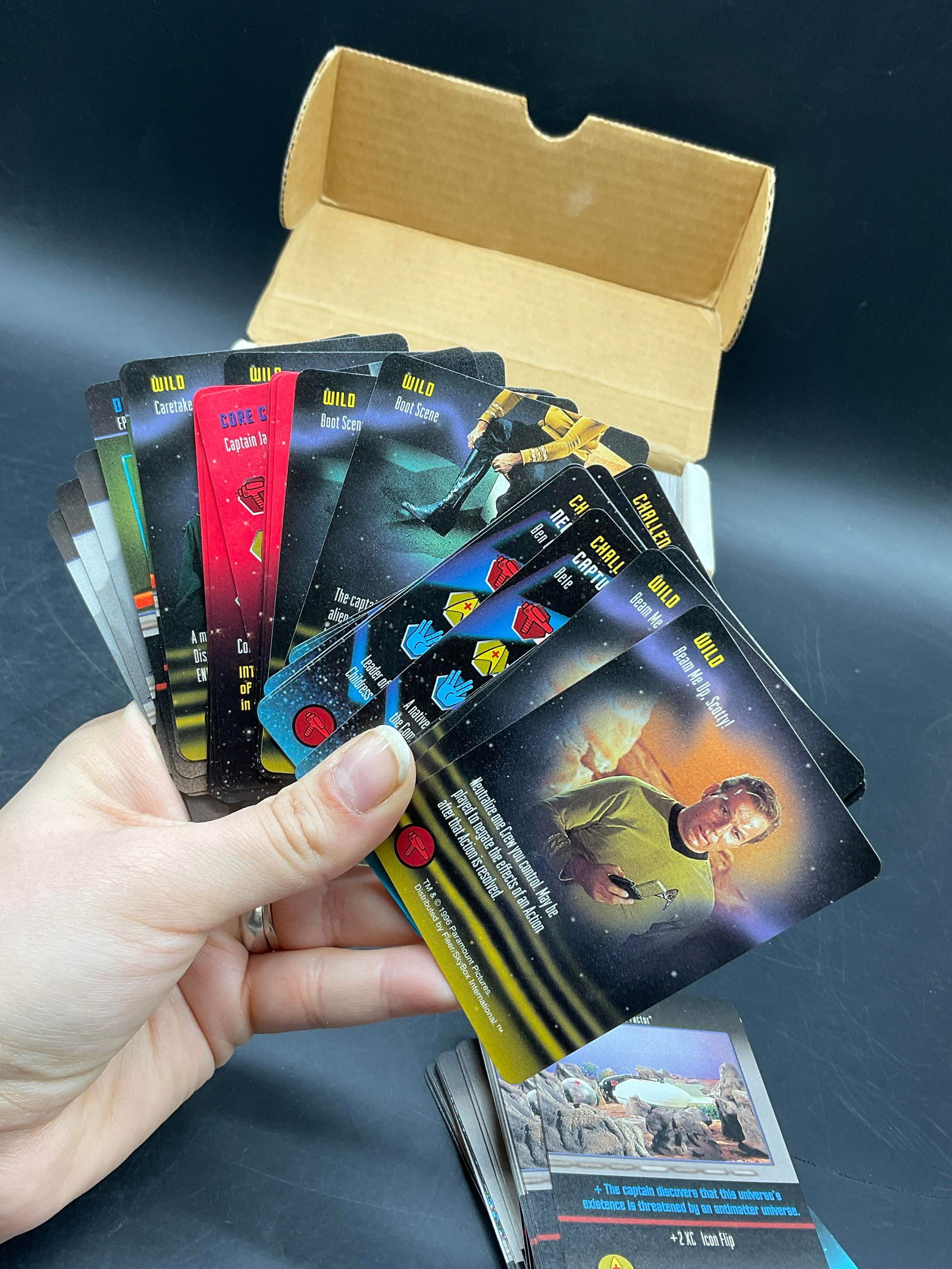 Lrg Grp Lot Vintage Star Trek Collectible Cards (1 of 7)