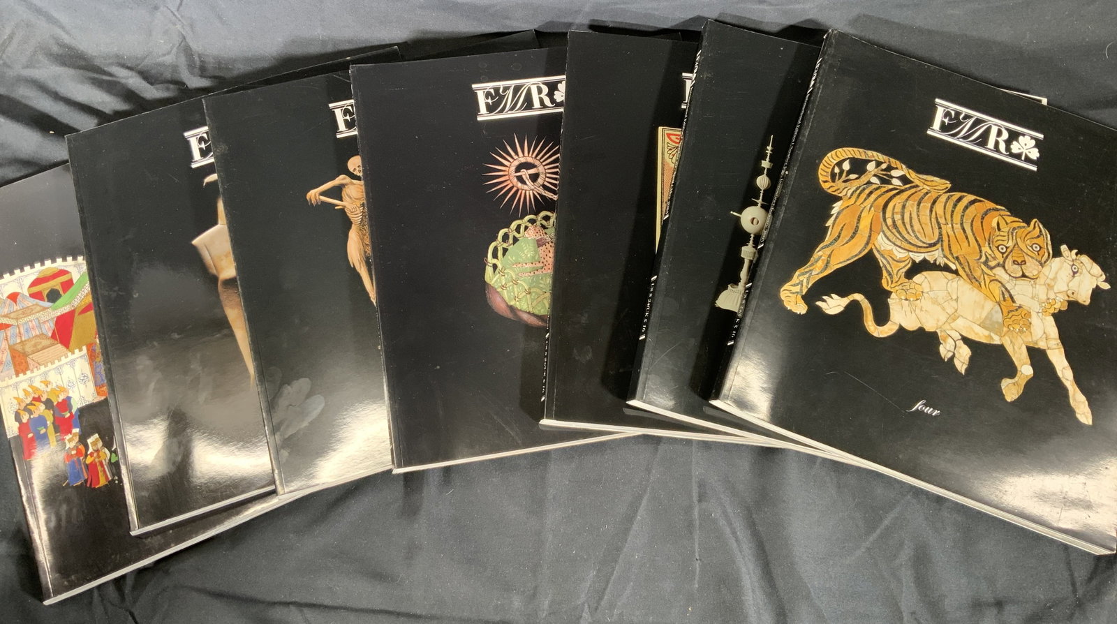 Collection of FMR Art Magazines 2004-2006: Collection of FMR Magazines. FMR magazines consist of articles and editorial looks at different artists, art movements, and exhibits by the Italian Editor Franco Maria Ricci. Published by FMR ArtE Gro
